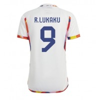 Camiseta Bélgica Romelu Lukaku #9 Segunda Equipación Replica Mundial 2022 mangas cortas